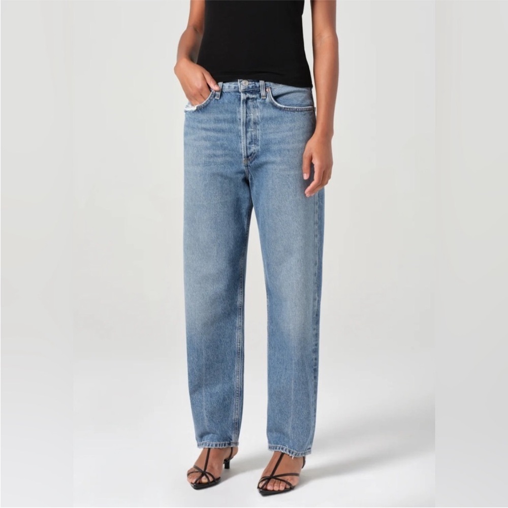 AGOLDE 90’s mid-rise straight size 25